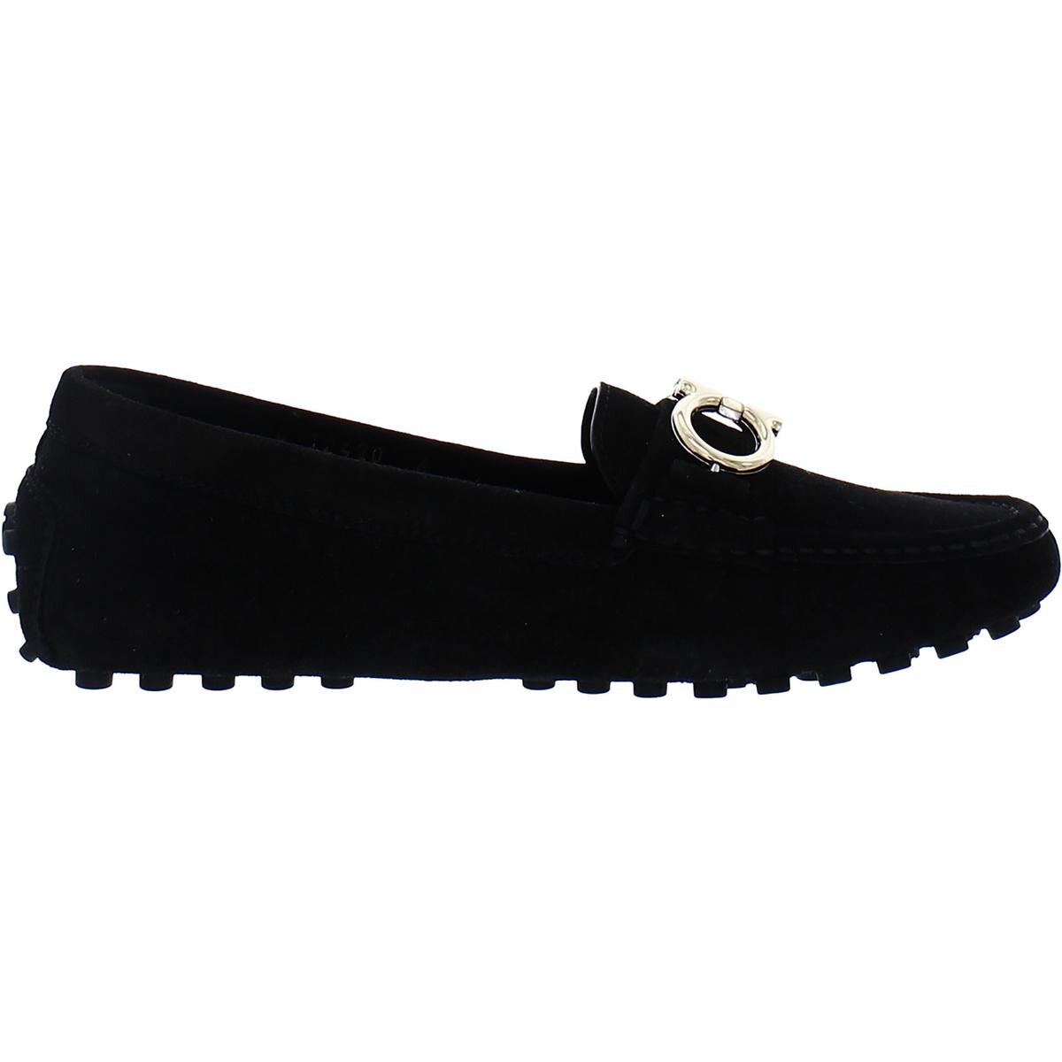 

Женские замшевые слипоны Berra Salvatore Ferragamo, цвет Nero Suede