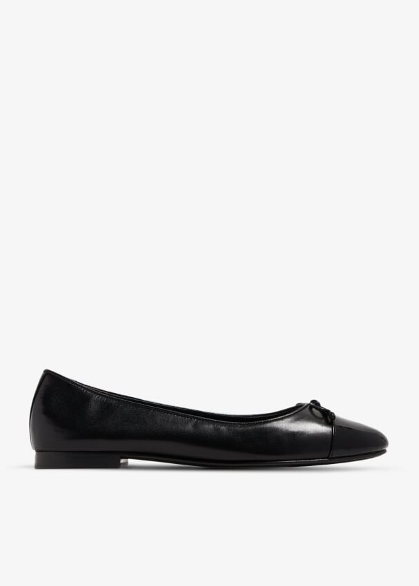 Балетки Tory Burch Cap-Toe, черный