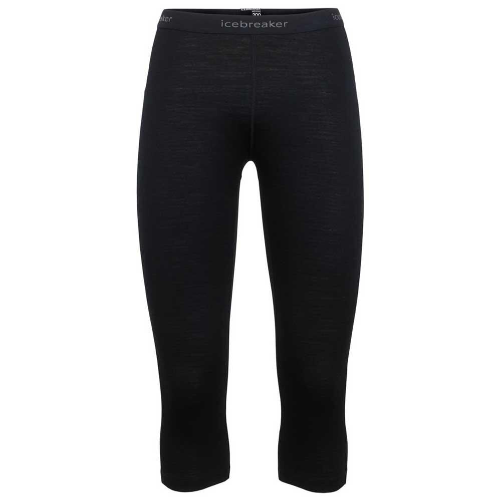 

Леггинсы Icebreaker 200 Oasis Legless Merino 3/4, черный