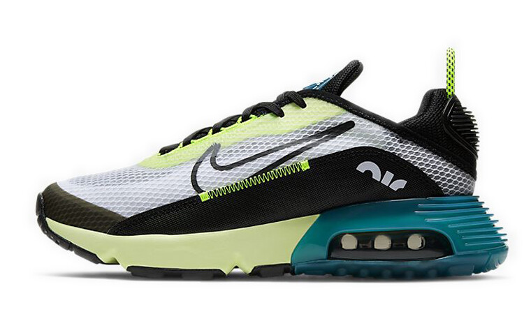 

Женские кроссовки Nike Air Max 2090 Белый/Черный/Вольт/Валериана Синий
