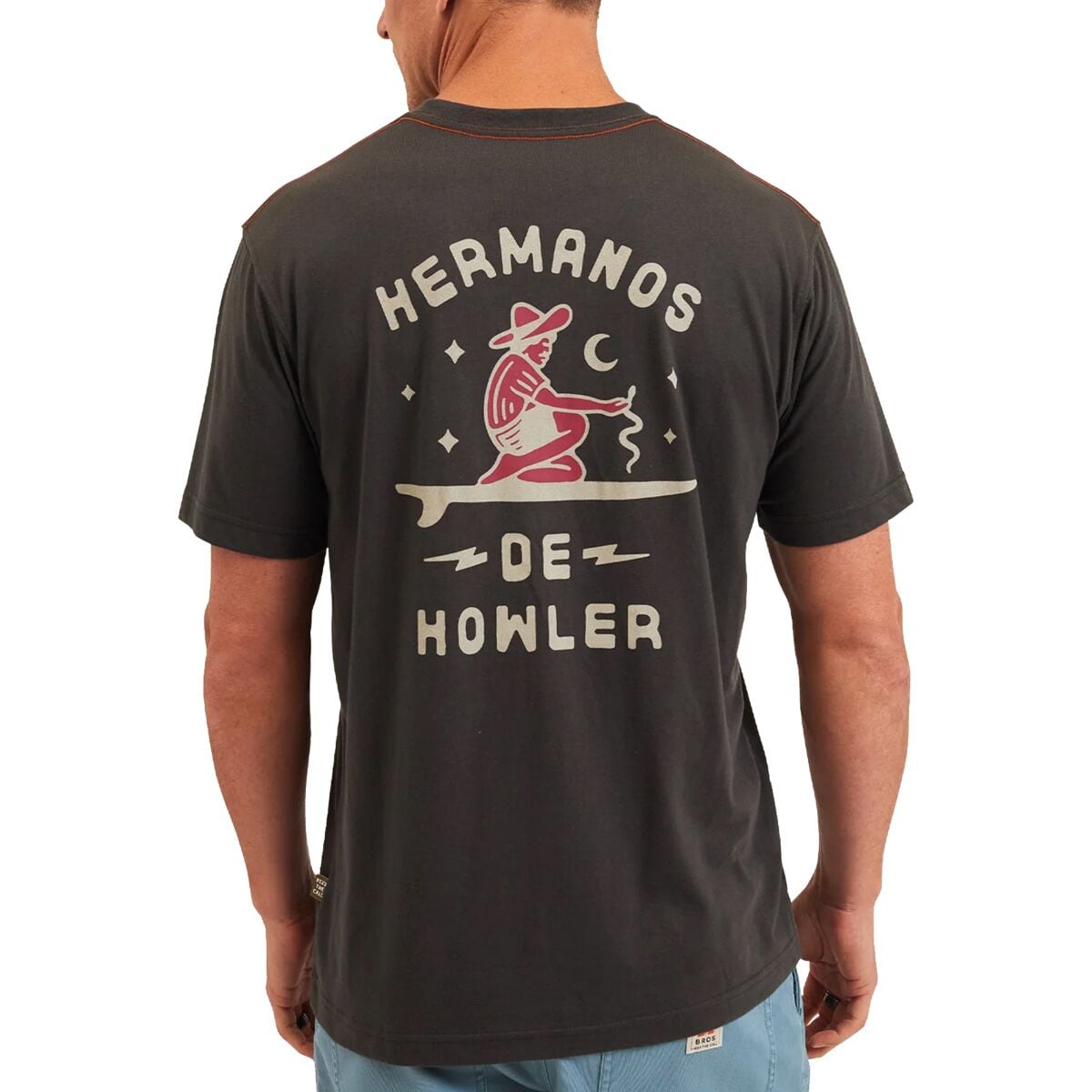 Выбрать футболку Howler Brothers, цвет ocean offerings/antique black horizon hybrid short мужские howler brothers цвет antique bronze