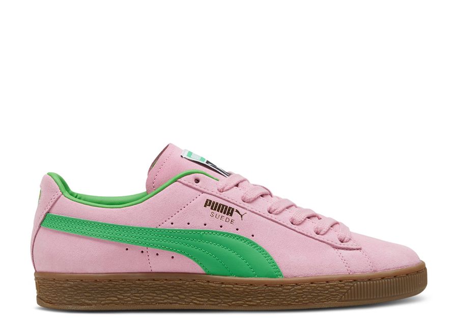 

Кроссовки Puma Suede Terrace, цвет Pink Delight Green