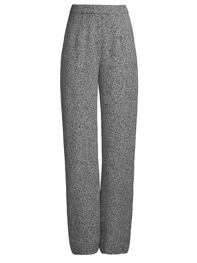 

Вязаные широкие брюки Misook, цвет black new ivory