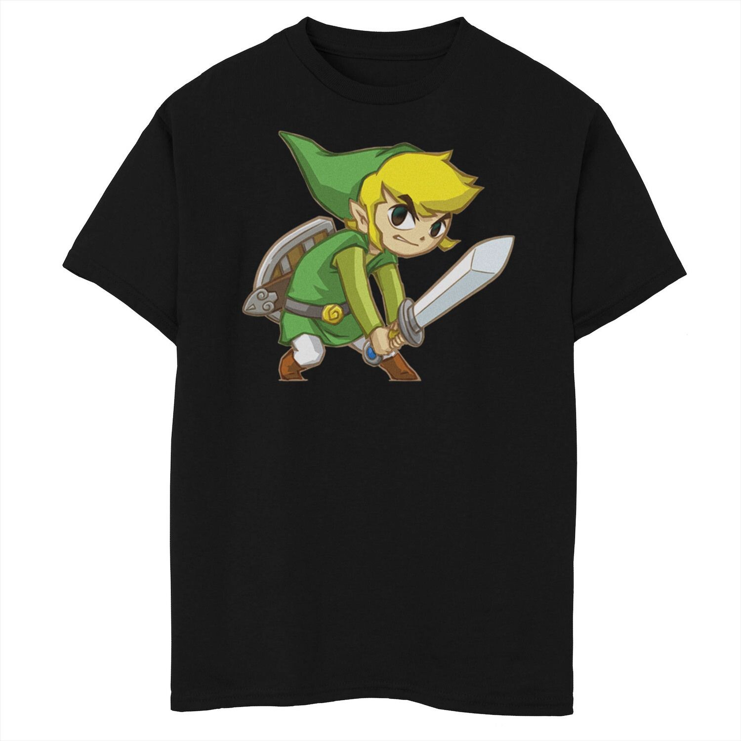 

Футболка с рисунком Nintendo Big Link для мальчиков 8–20 лет Licensed Character
