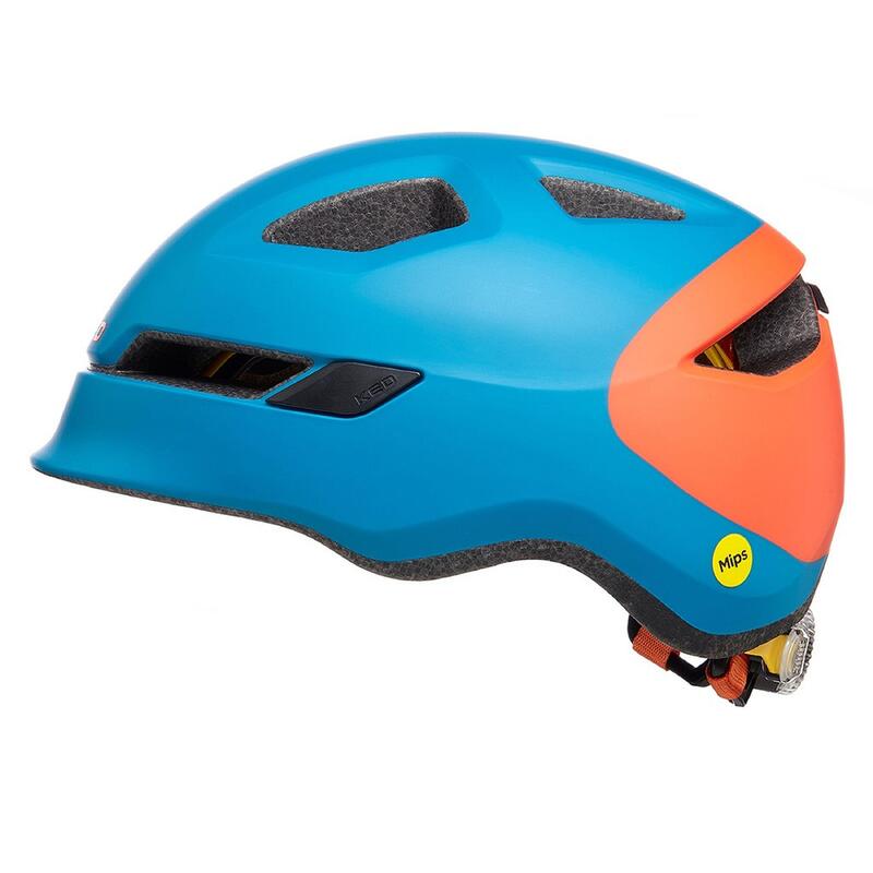 Детский шлем KED POP, бензиново-оранжевый