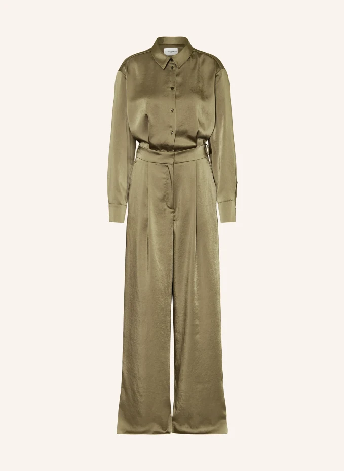 

Атласный комбинезон Claudie Pierlot, хаки