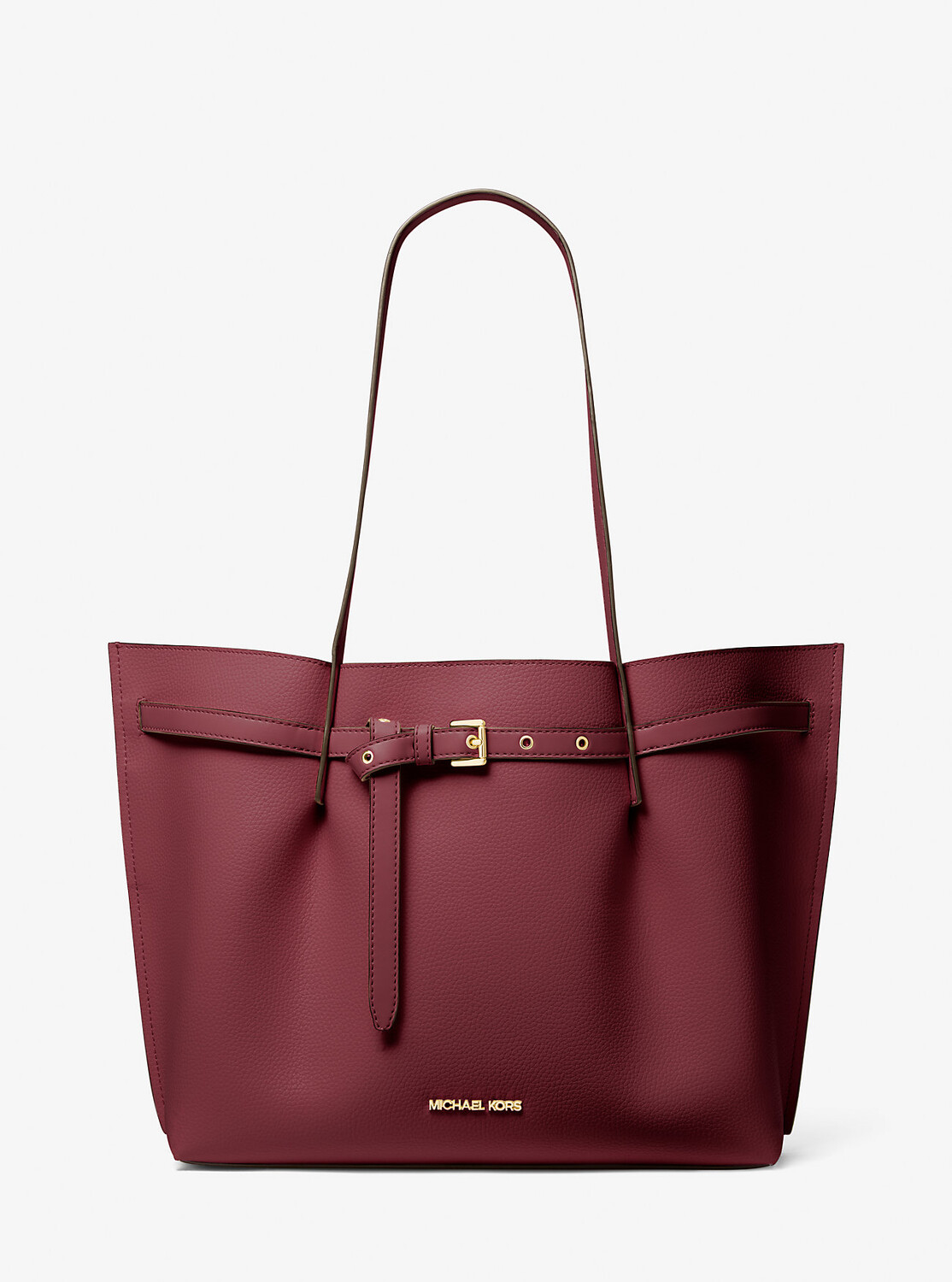 

Большая сумка-тоут Emilia из шагреневой кожи Michael Kors