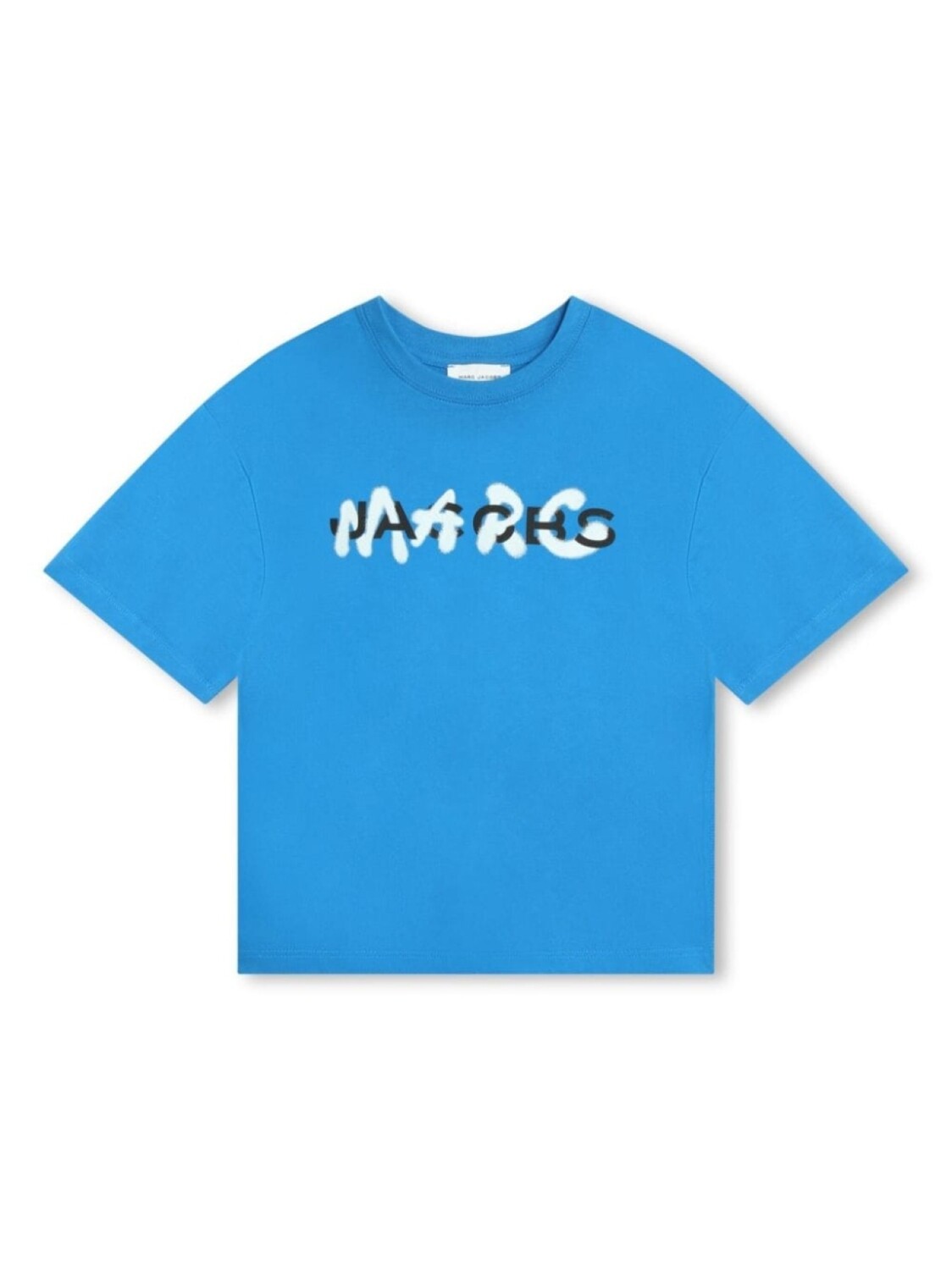 

Marc Jacobs Kids футболка с логотипом, синий