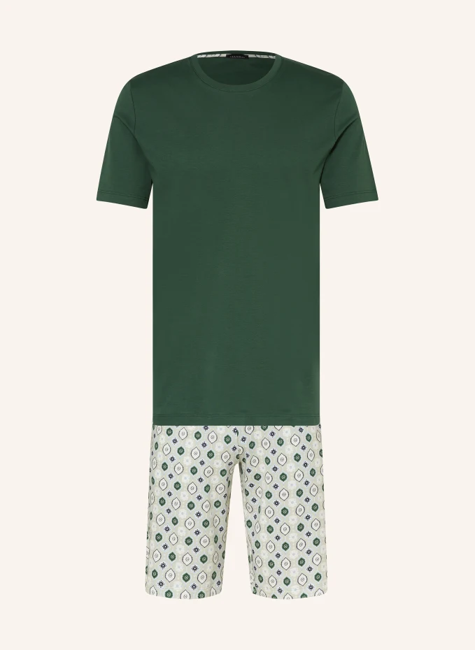 Короткая пижама night & day Hanro, зеленый