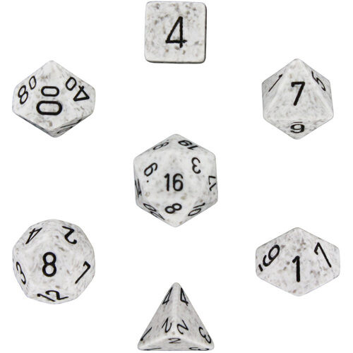 

Игровые кубики Speckled Poly 7 Set: Arctic Camo Chessex