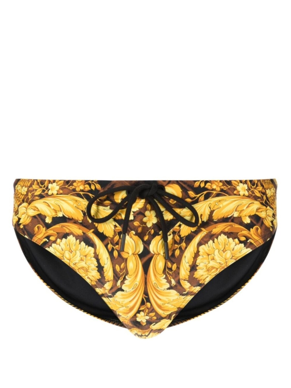 

Versace плавки с принтом Baroccodile, коричневый