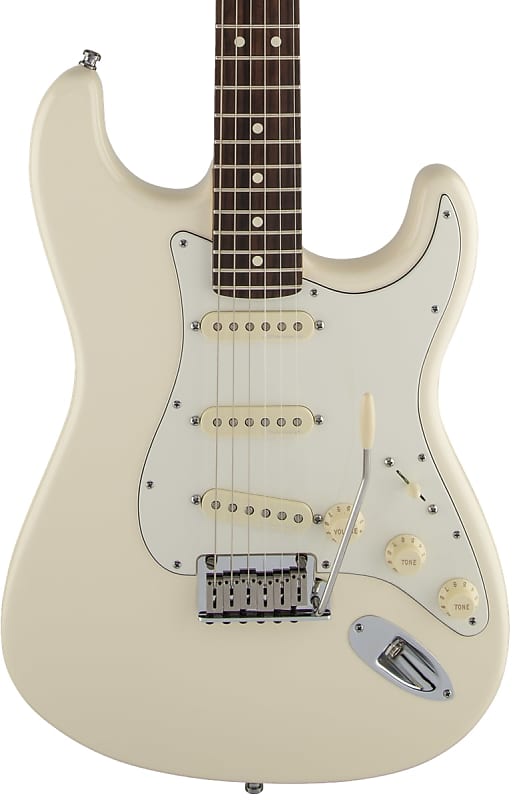 

Электрогитара Fender Jeff Beck Stratocaster RW Olympic White w/case