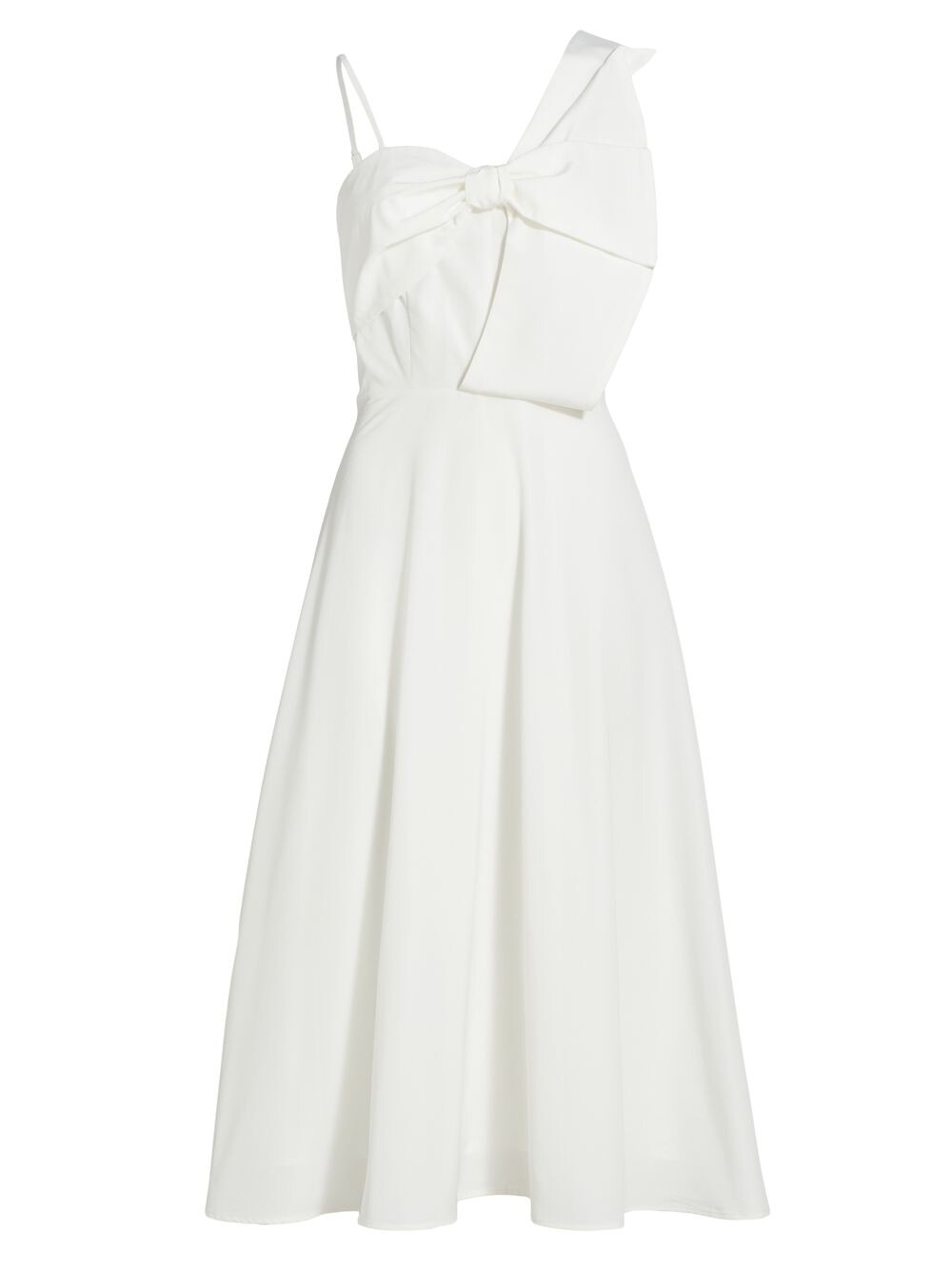 

Платье миди Emily Bow Elie Tahari, белый