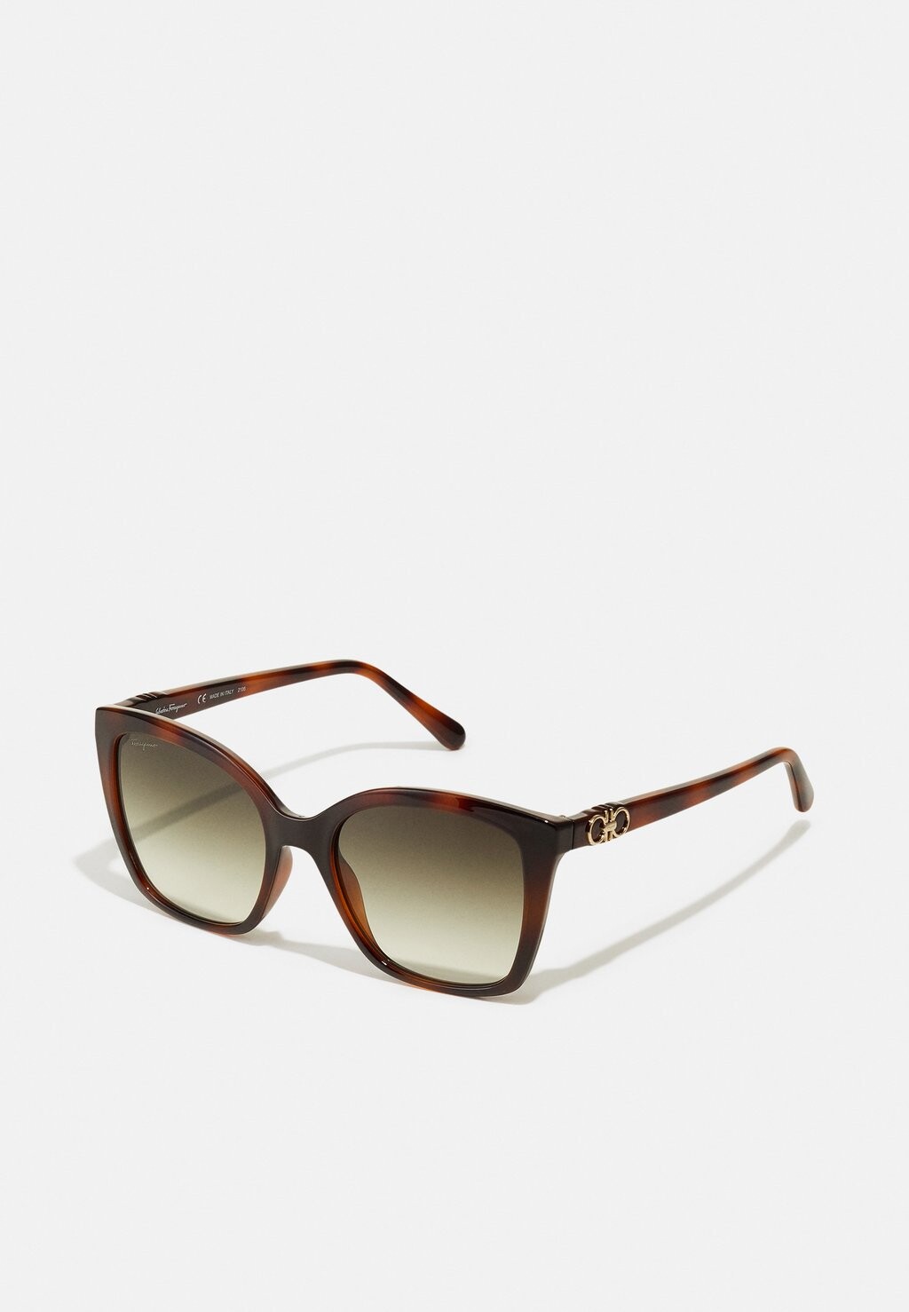 

Солнцезащитные очки FERRAGAMO, коричневый
