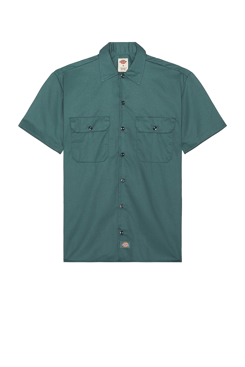 цена Рубашка Dickies Original Twill Short Sleeve Work, цвет Lincoln Green