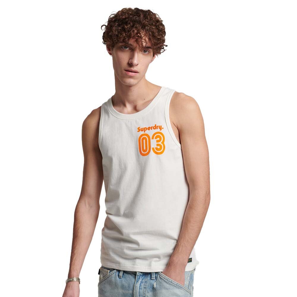 

Базовый слой без рукавов Superdry Vintage Terrain Classic, белый