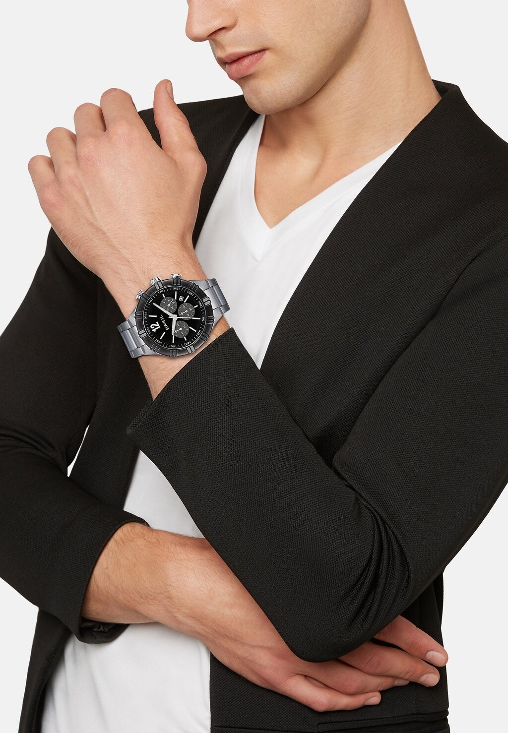 

Хронограф Rise Breil, цвет argento nero