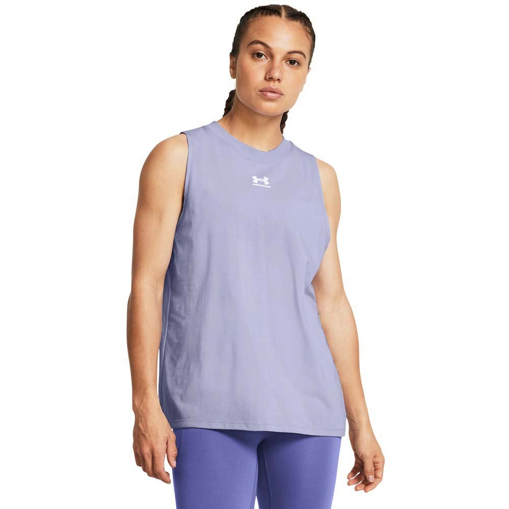 

Футболка Under Armour Essential Muscle , фиолетовый