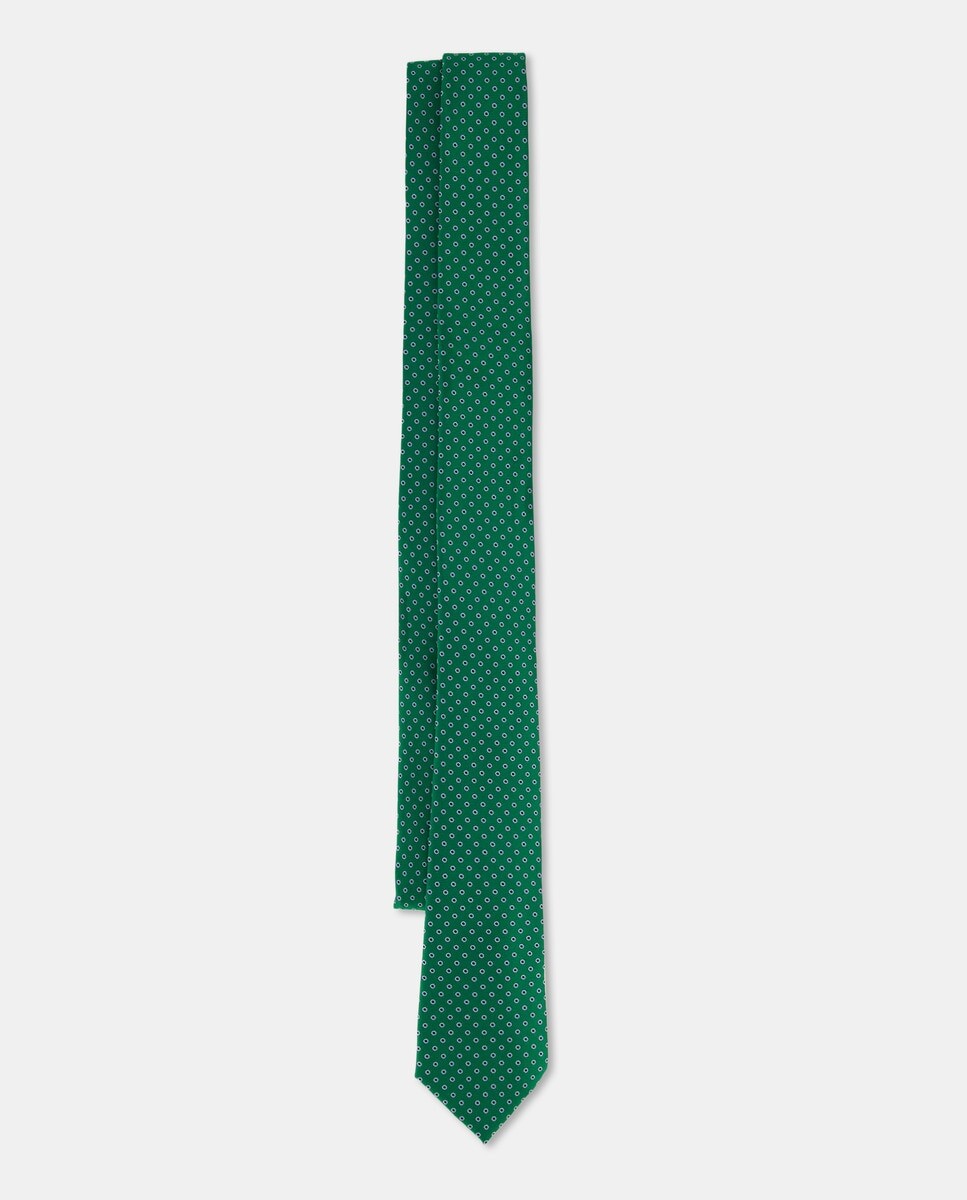 

Жаккардовый галстук в форме круга Easy Wear, зеленый