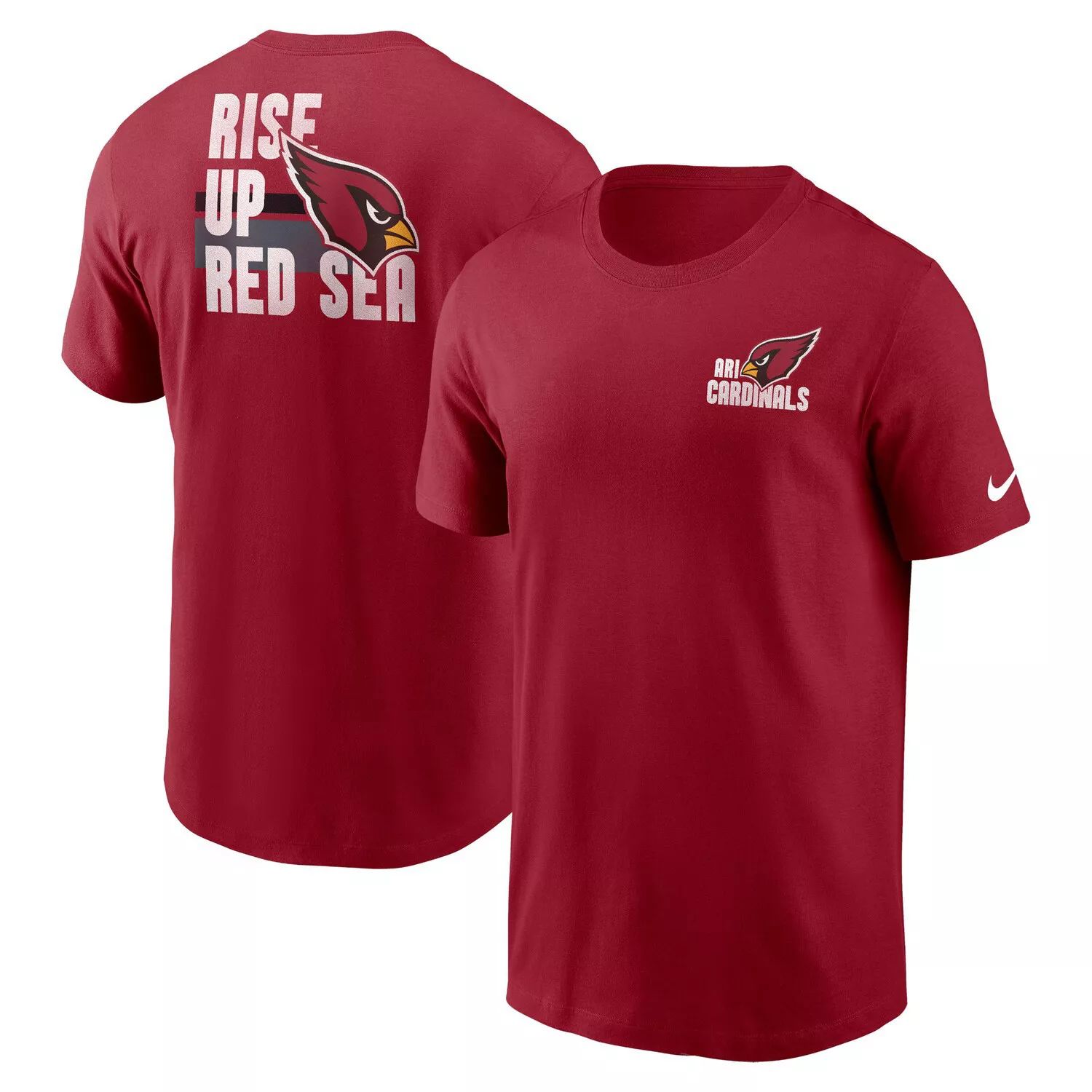Мужская футболка Cardinal Arizona Cardinals Blitz Essential Nike