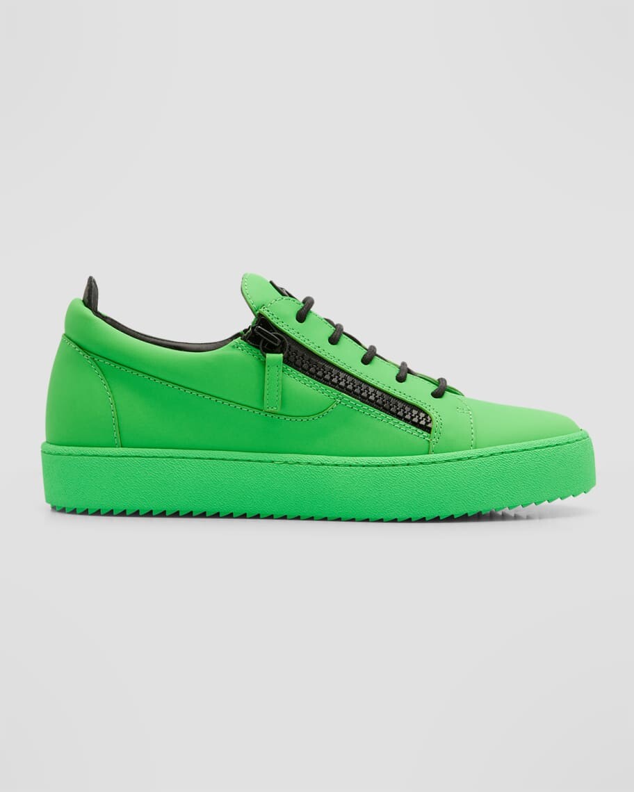 

Мужские кожаные низкие кеды Frankie Giuseppe Zanotti