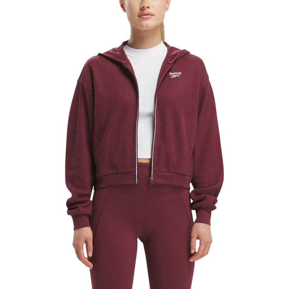 

Толстовка Reebok 100037121 Full Zip, фиолетовый