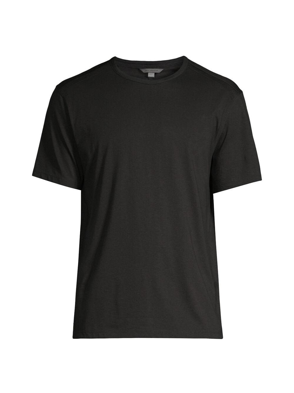 

Хлопковая футболка с круглым вырезом John Varvatos, черный