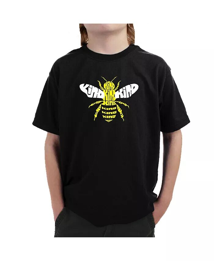 

Футболка Big Boy's Word Art - Bee Kind La Pop Art, черный