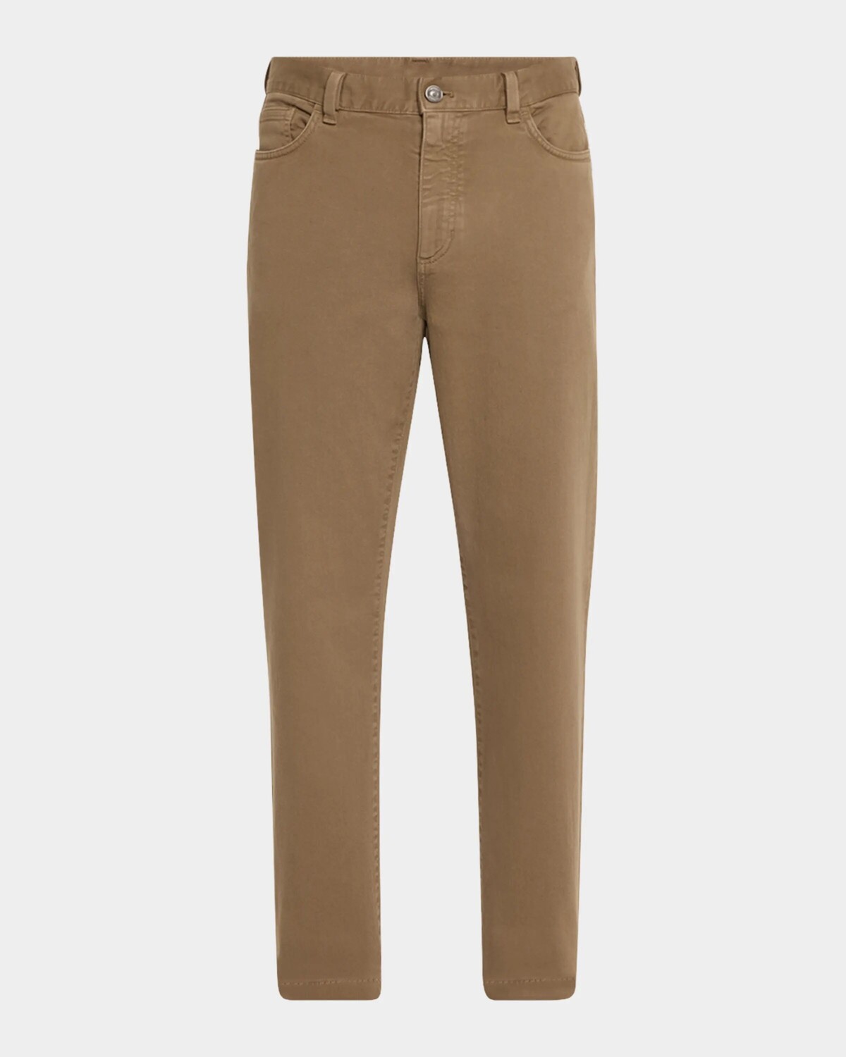 

Мужские хлопковые джинсы Comfort Green Moss Green Zegna, цвет Md Grn Sld