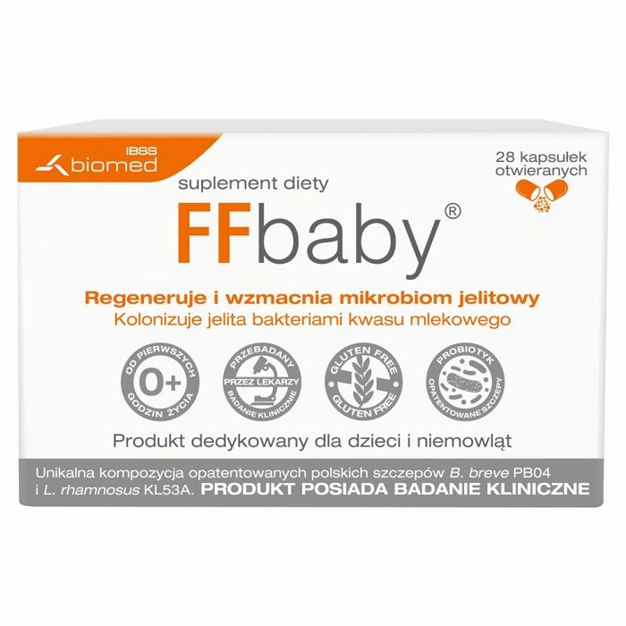 цена FFBaby Kapsułki пробиотик для детей, 28 шт.