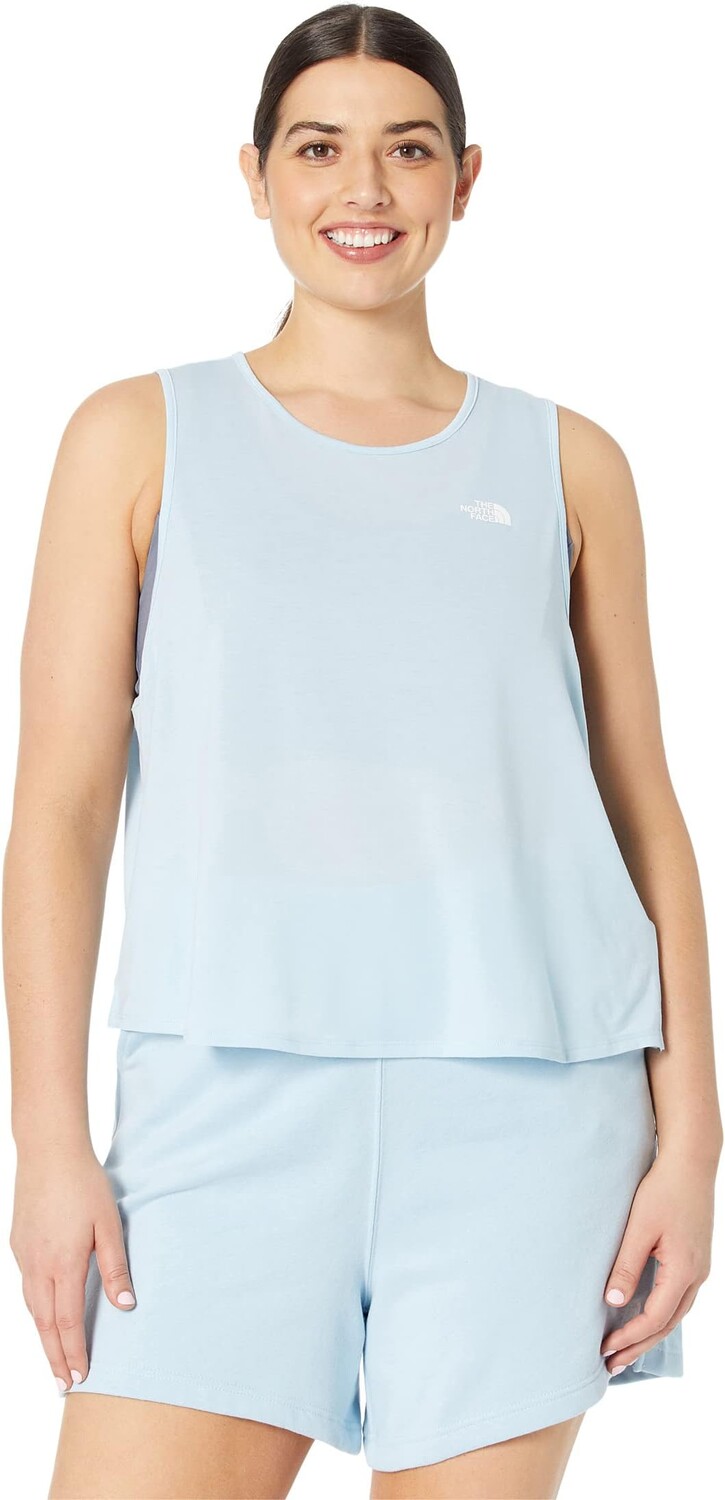 

Топ The North Face Plus Size Wander Cross-Back Tank, цвет Beta Blue