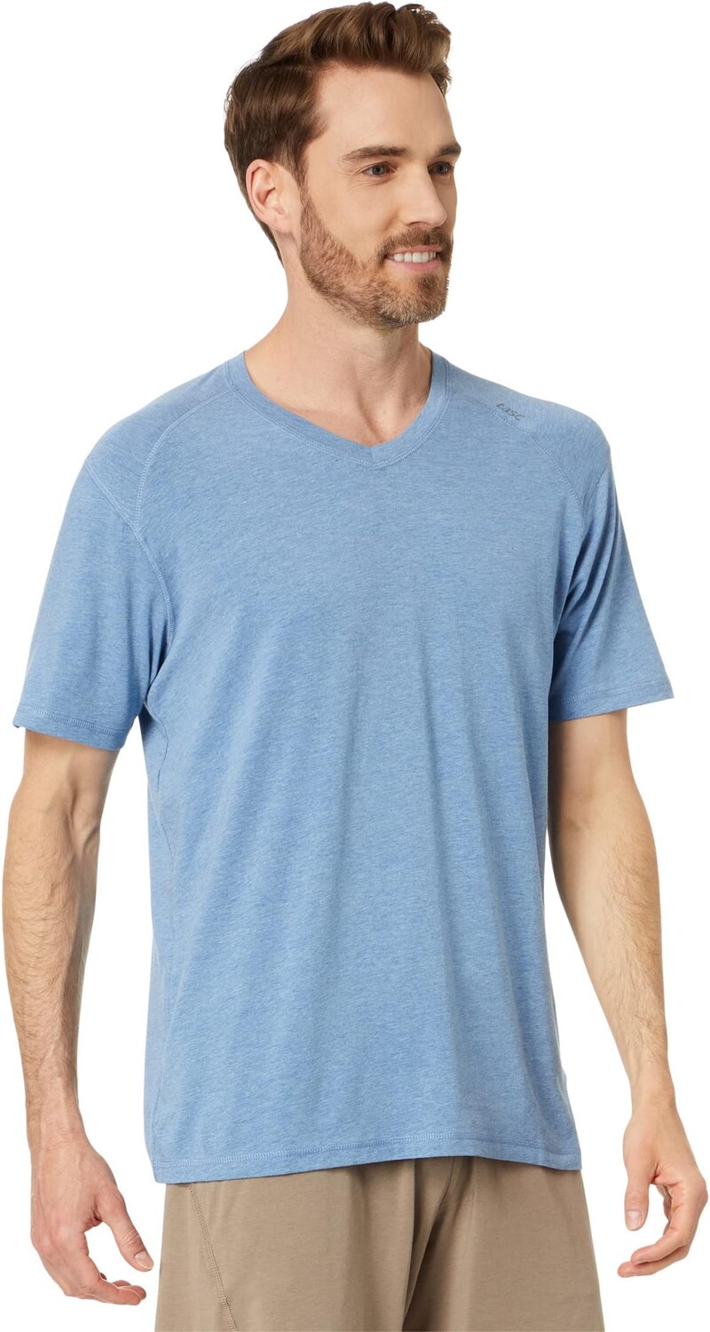 

Футболка Carrollton с V-образным вырезом tasc Performance, цвет Chambray Heather