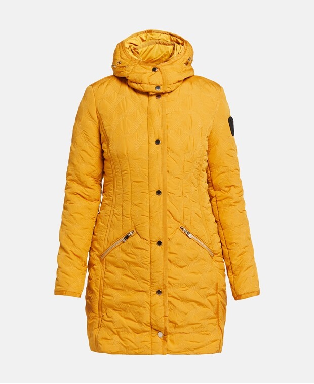 

Межсезонное пальто Desigual, желтый