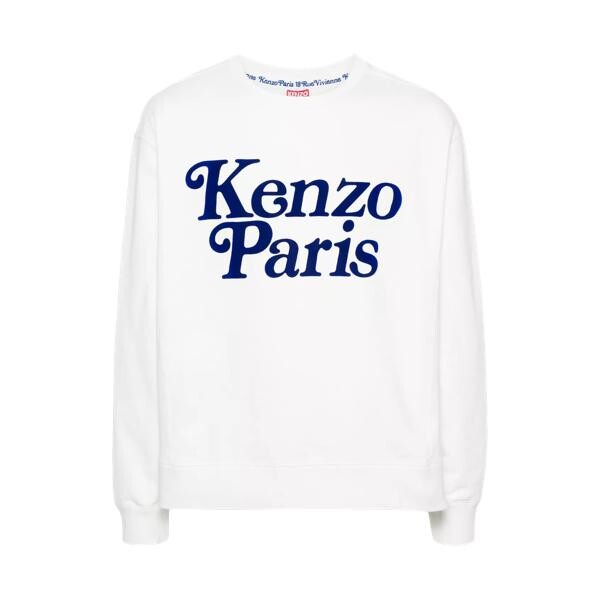 

Футболка klassisches "kenzo by verdy" sweatshirt 02 blanc casse 02 blanc casse Kenzo, белый