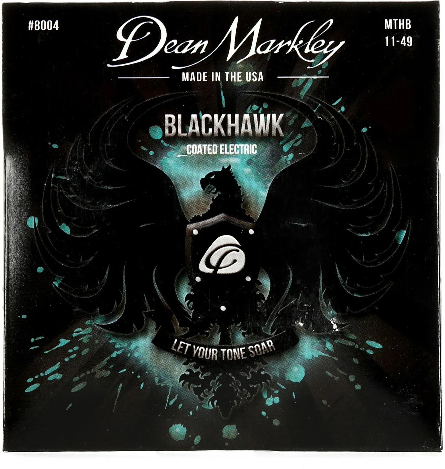 

Струны для электрогитары Dean Markley Blackhawk с покрытием — средние, .011-.049