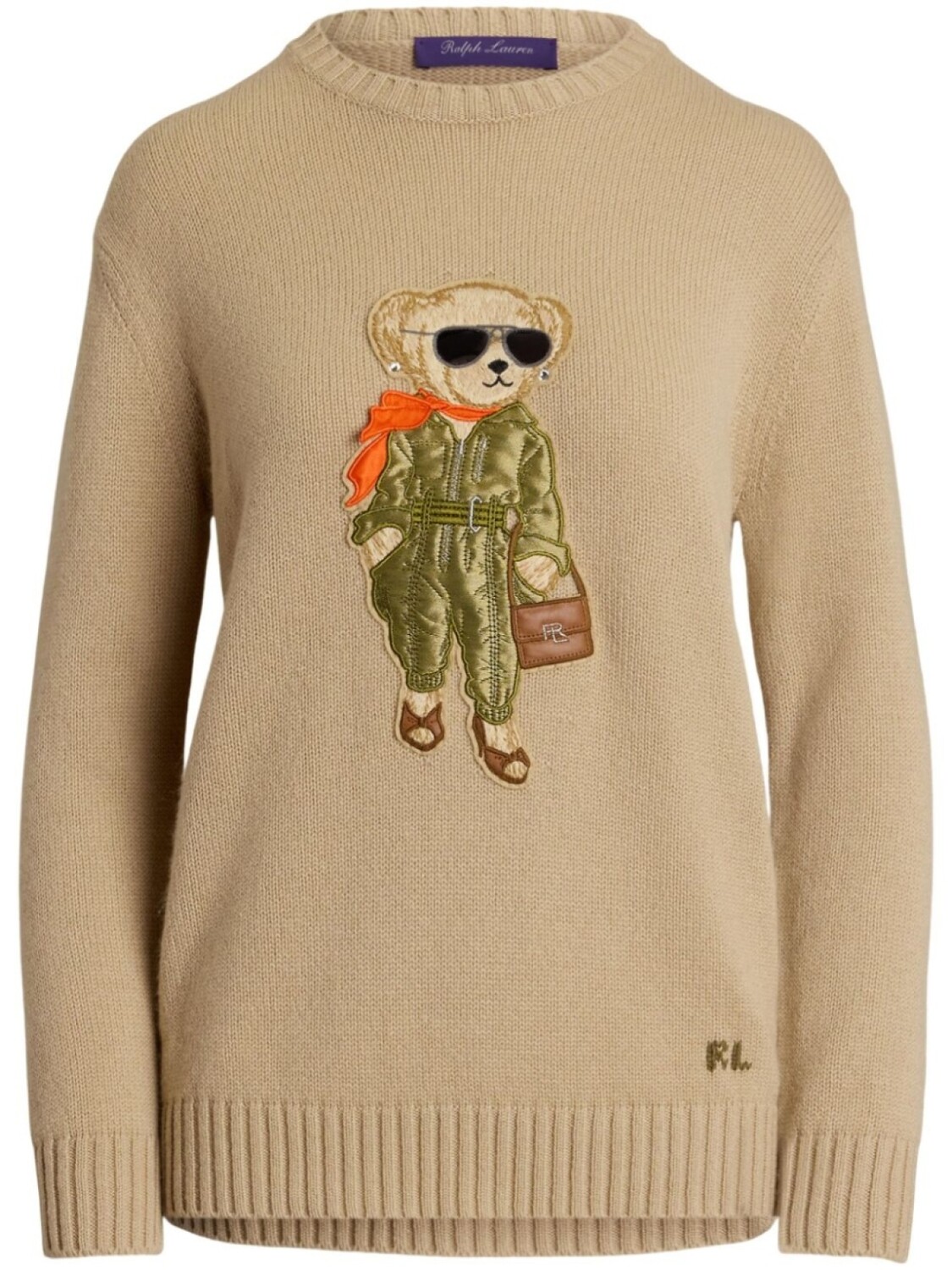 

Свитер Polo Bear Ralph Lauren Collection, нейтральный цвет