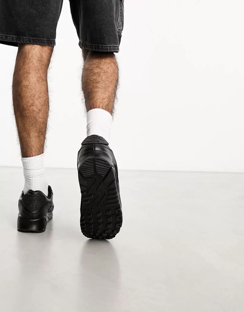 Черные кроссовки Nike Air Max 90 LTR
