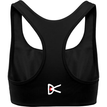 Спортивный бюстгальтер Citta женский District Vision, черный спортивный бюстгальтер sports bra padded beshaped цвет braun