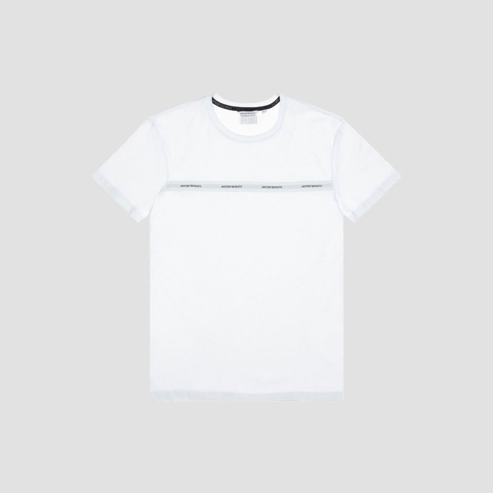 

Футболка Antony Morato MMKS02099-FA100144-1000 Slim Fit, белый