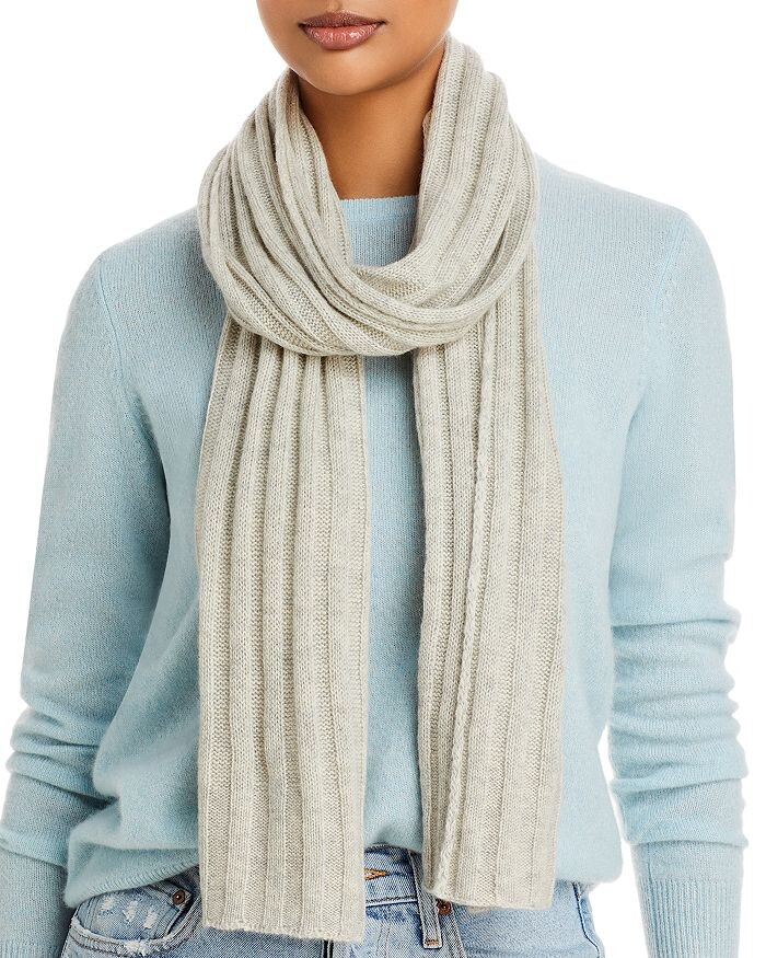 

Ребристый кашемировый шарф — 100% эксклюзив C by Bloomingdale's Cashmere