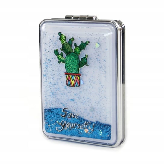 цена Блестящее зеркало для сумки Cactus, разные цвета Midex, синий