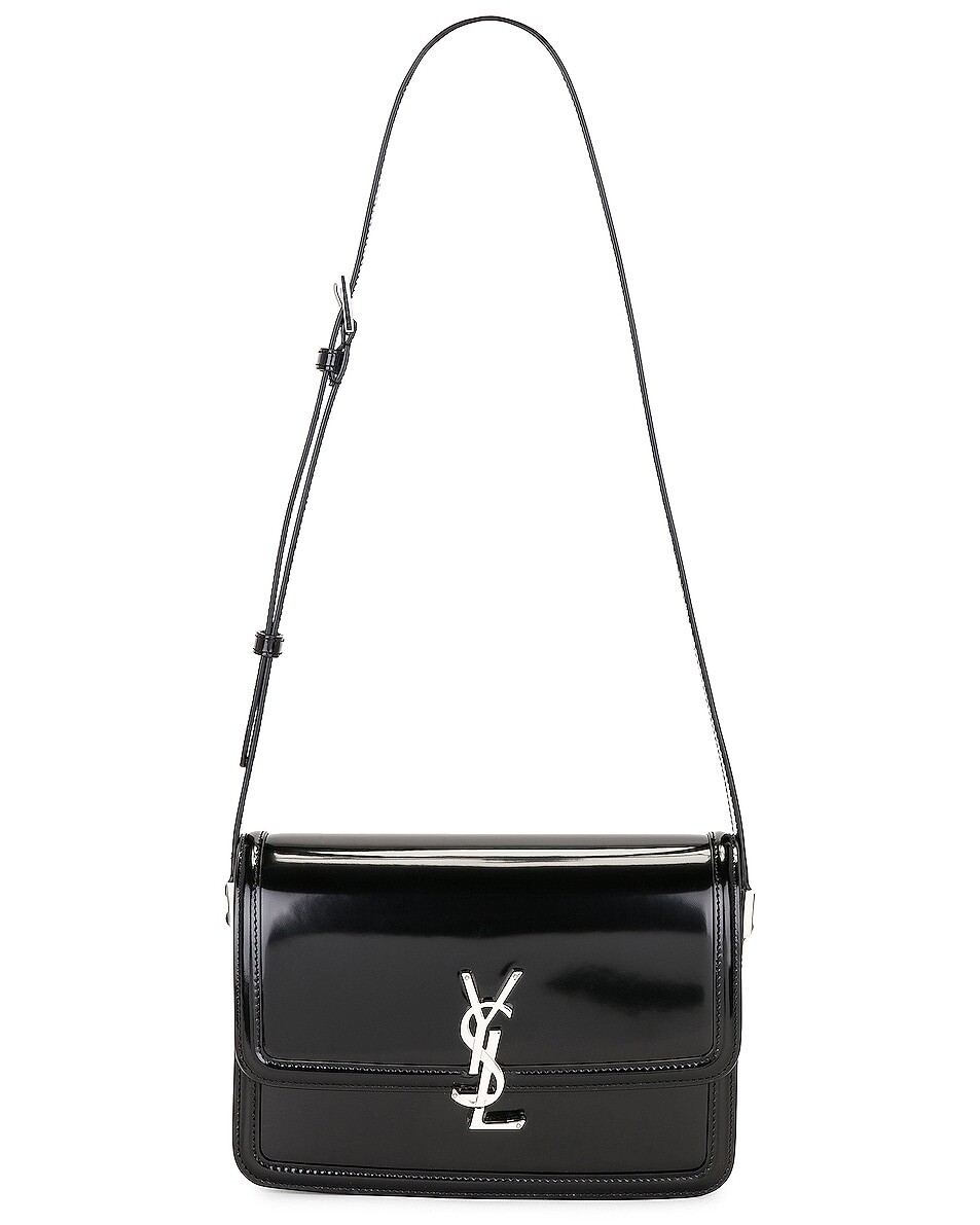 

Сумка Saint Laurent Medium Solferino Satchel, неро