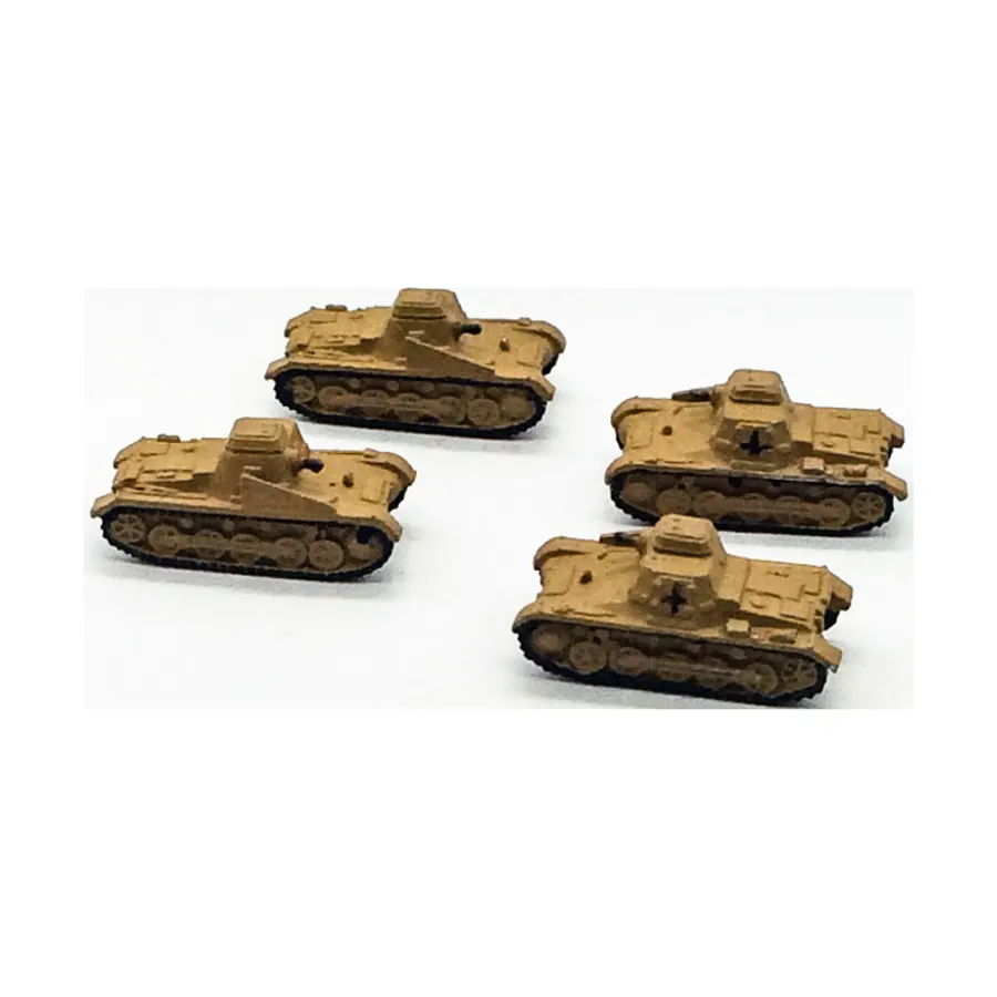 

Befehlswagen 1B Коллекция № 2, WWII Micro Armour - Germany - Loose Miniatures (1:285)