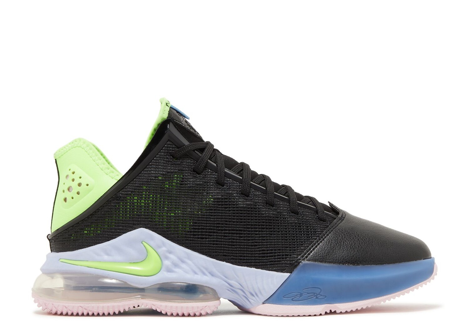 

Кроссовки Nike Lebron 19 Low 'Ghost Green', черный