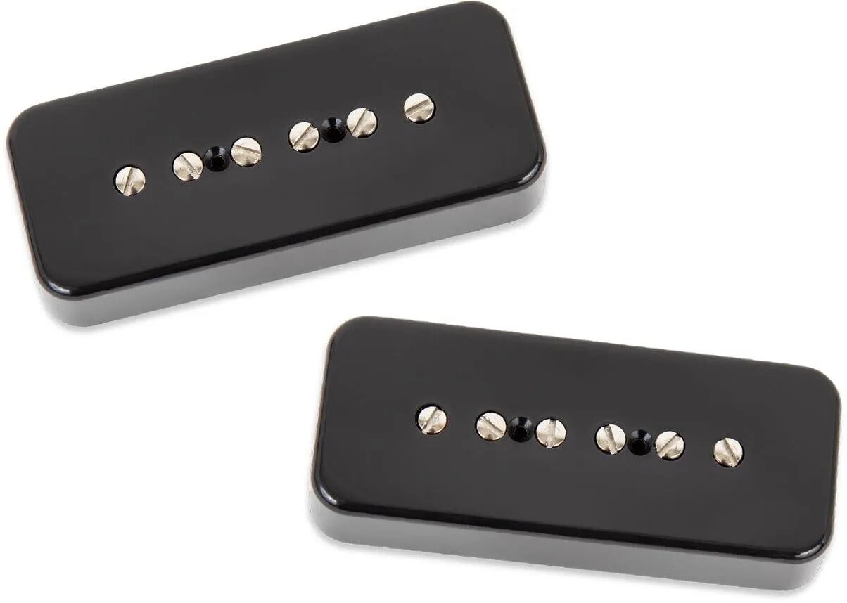 

Новый набор звукоснимателей для гитары Seymour Duncan Hot P-90 Silencer Soapbar — черный