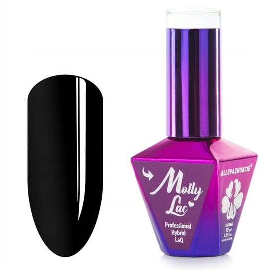 

Гибридный лак Ultimate Black, 10 г MollyLac