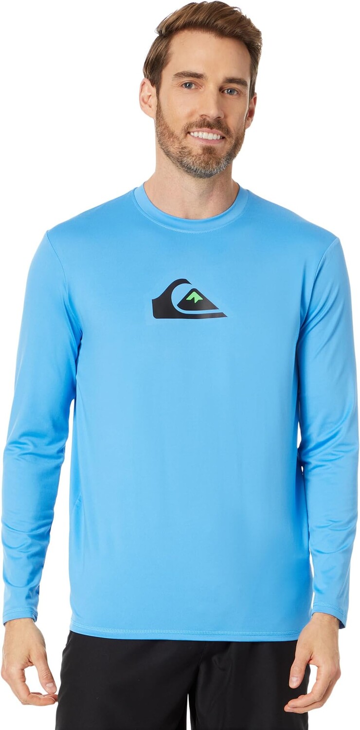 

Футболка для серфинга с длинными рукавами Solid Streak Quiksilver, цвет Azure Blue