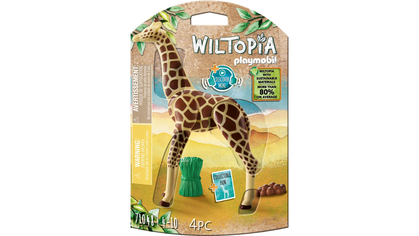 Wiltopia жираф Playmobil