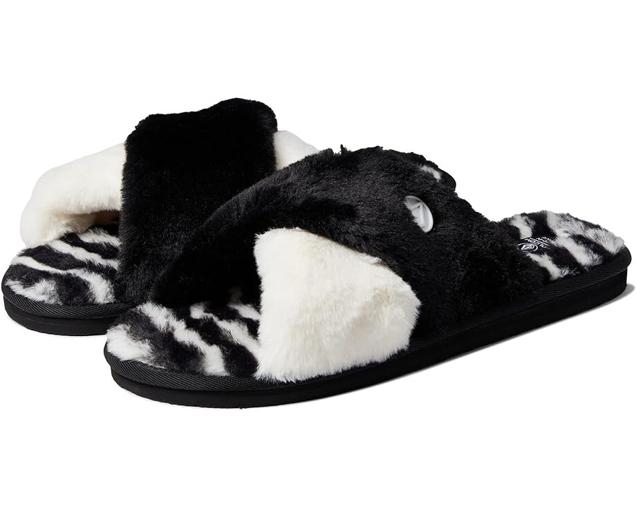 

Домашняя обувь Volcom Lil Slip, черный/белый