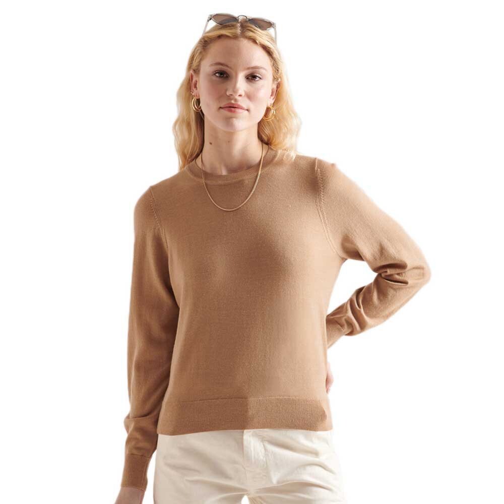 

Свитер Superdry Merino, коричневый